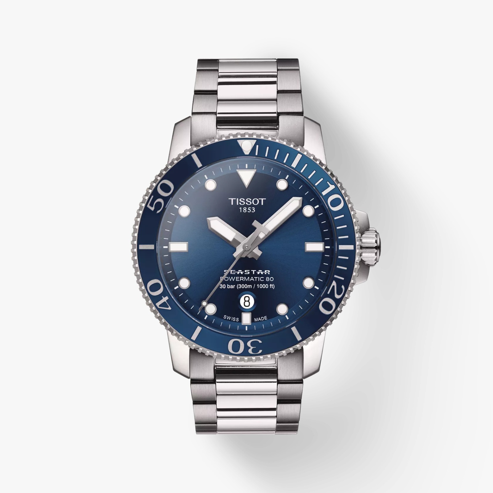Gioielleria De Santis TISSOT SEASTAR 1000 POWERMATIC 80 BLU
