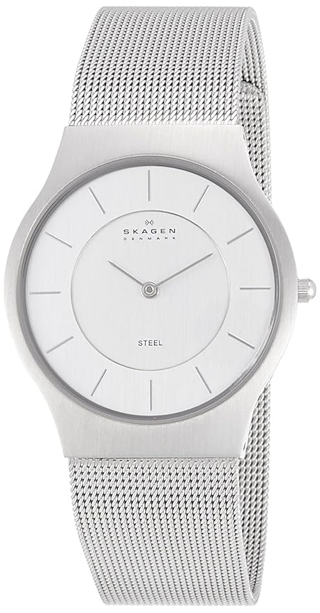 Gioielleria De Santis Skagen Gents orologio con cinturino in maglia argentat