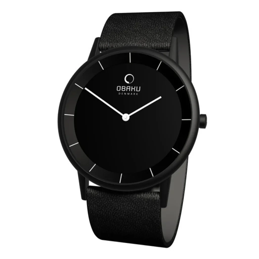 Gioielleria De Santis Obaku Denmark – orologio uomo nero