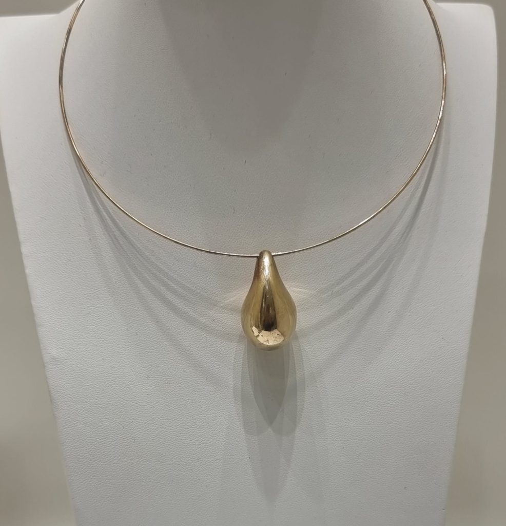Gioielleria De Santis GIROCOLLO RIGIDO LISCIO DROP – LARGE