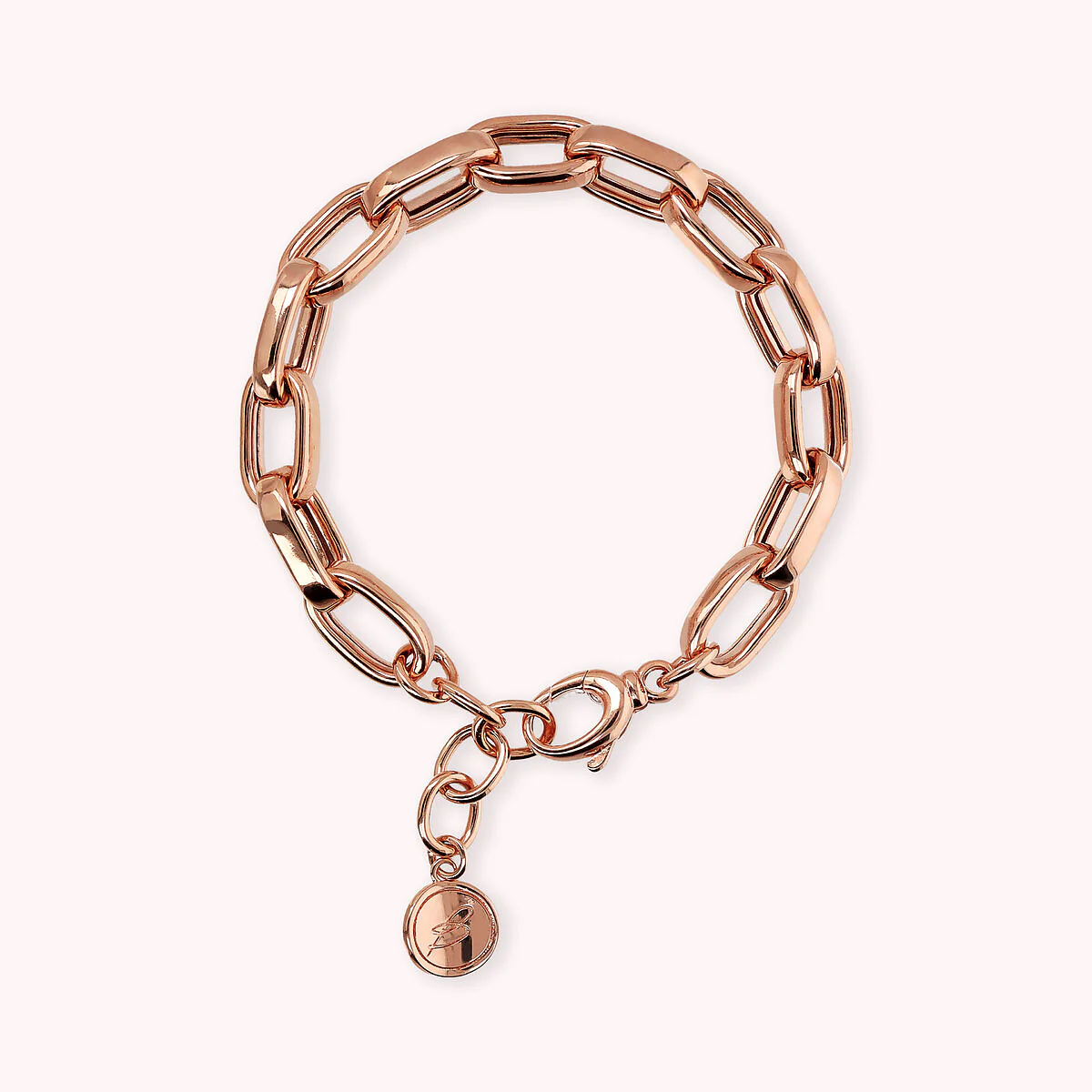 Gioielleria De Santis BRONZALLURE Bracciale Maxi Catena Forzatina