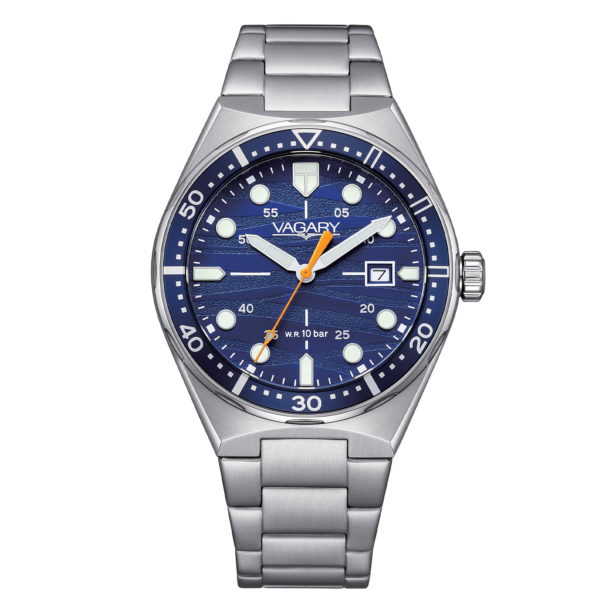 Gioielleria De Santis VAGARY  Collezione Aqua39  Solo tempo BLUE