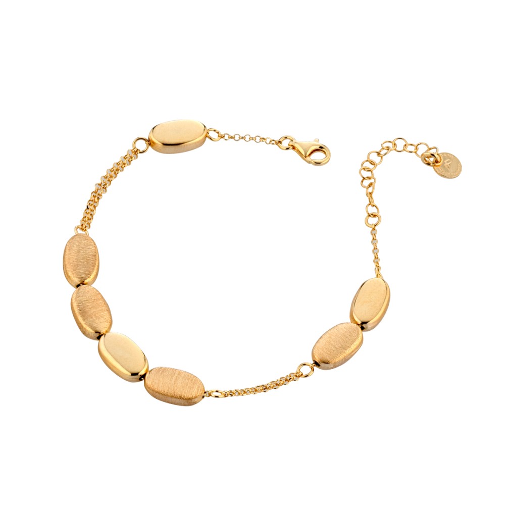 Gioielleria De Santis MARCELLO PANE  Bracciale sassi flat – Essential