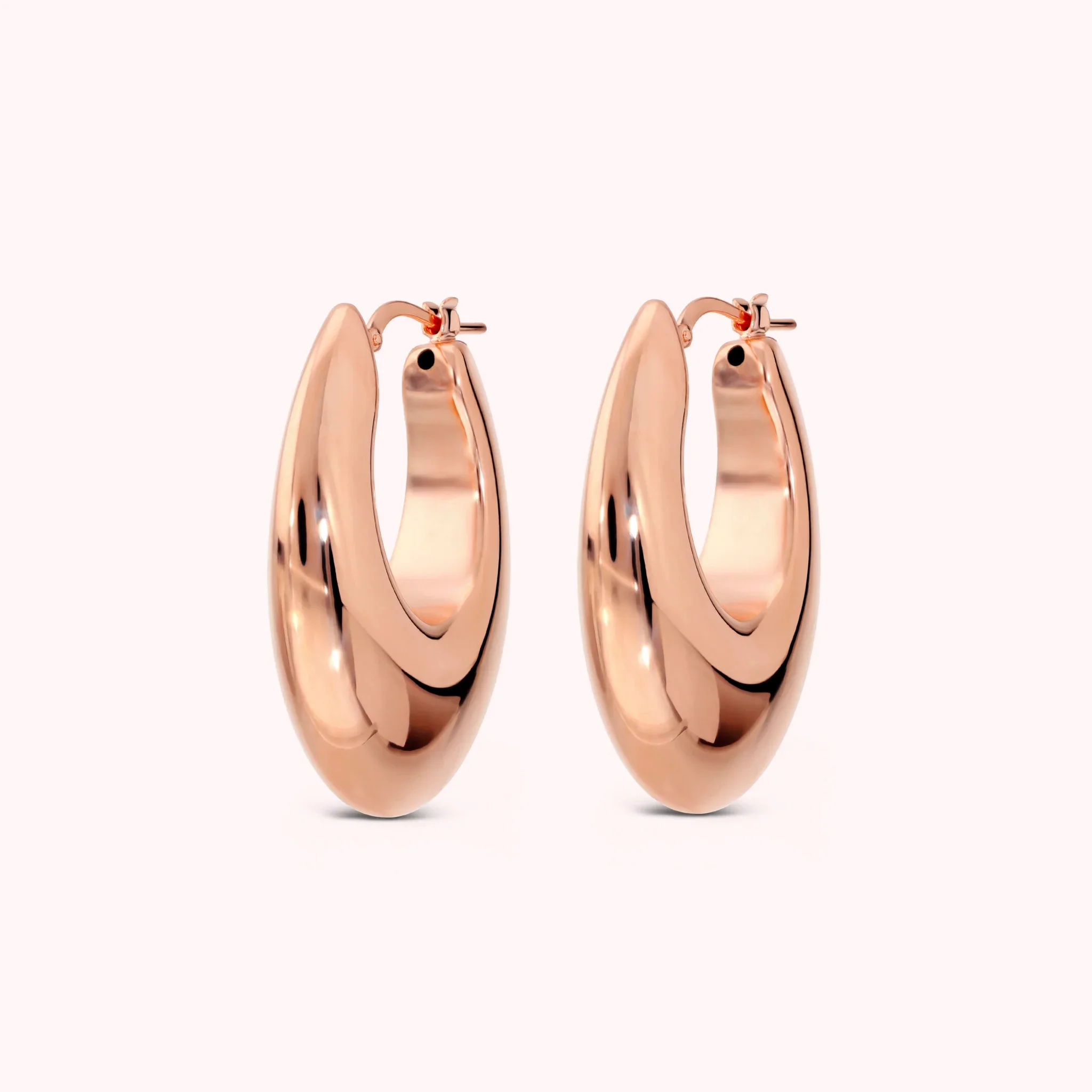 BRONZALLURE Orecchini a Cerchio Elettroformati Graduati