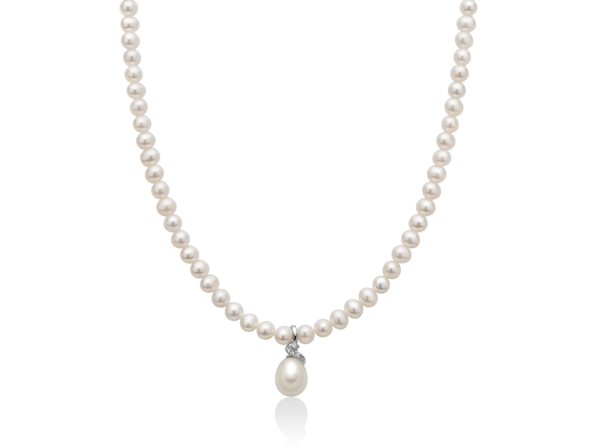 Gioielleria De Santis Collana Donna MILUNA Perle