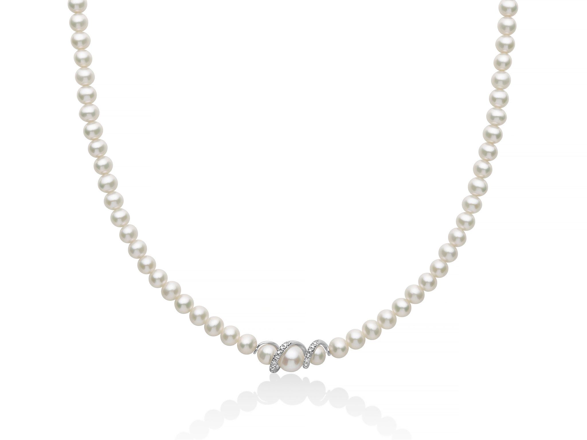 Gioielleria De Santis Collana Donna MILUNA Perle