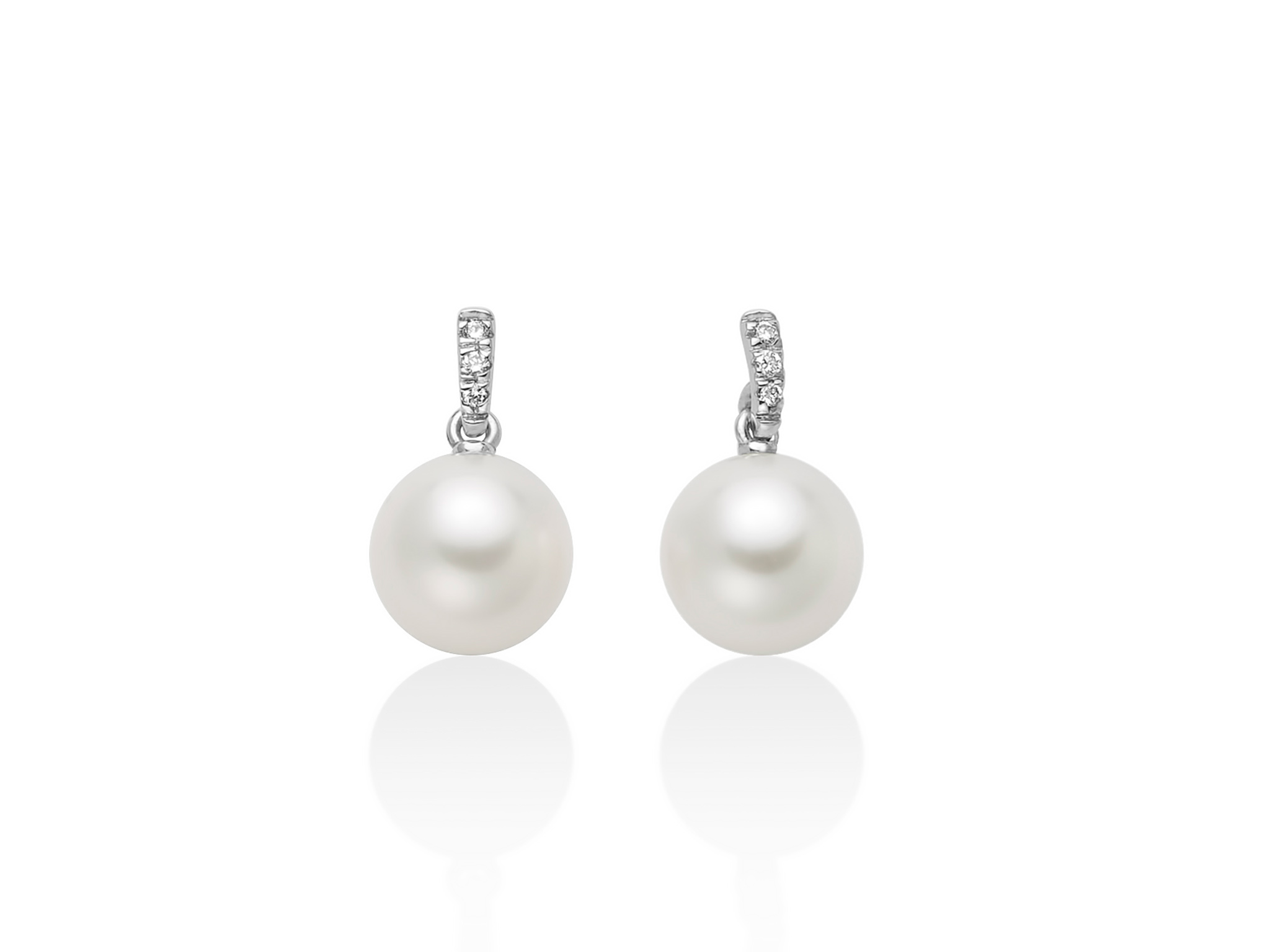 Gioielleria De Santis MILUNA orecchini perle e diamanti