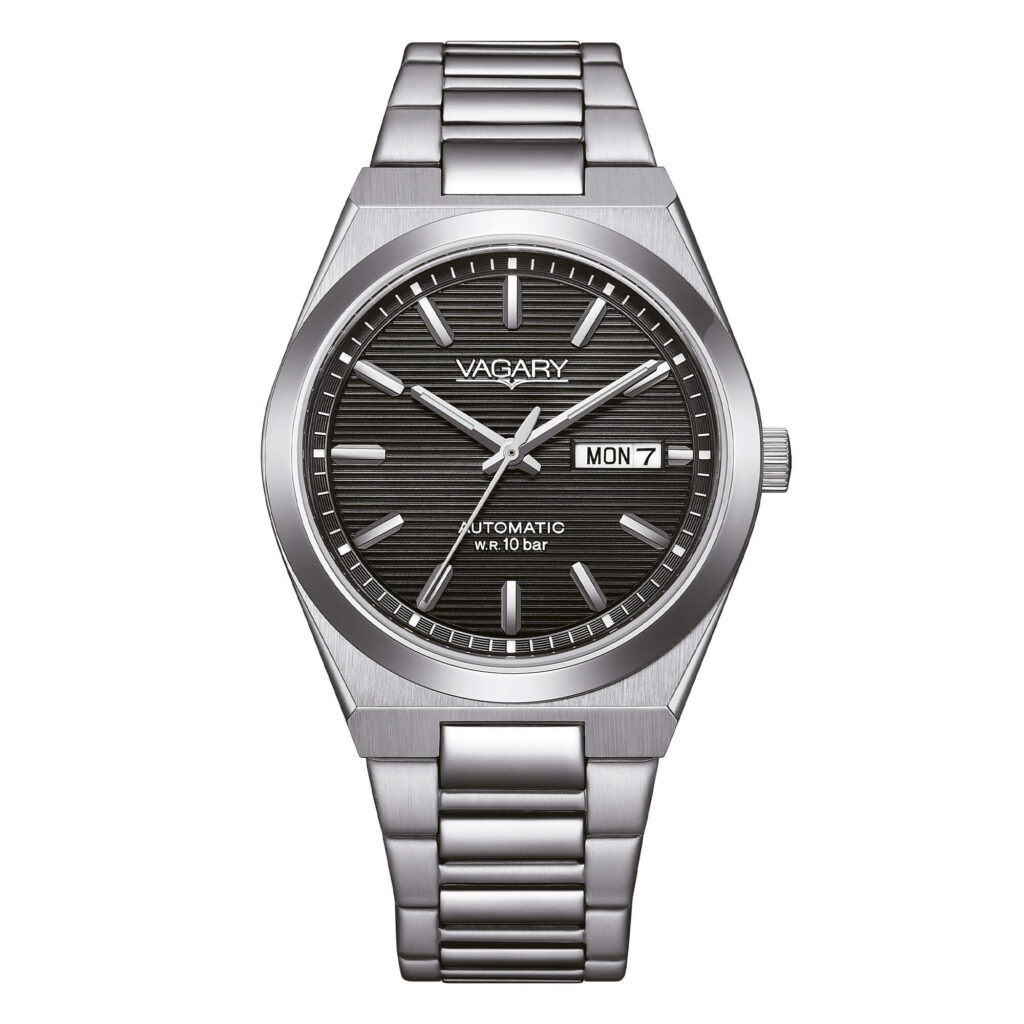 Gioielleria De Santis VAGARY  Collezione  G.Matic 101 QUADRANTE NERO mm 37