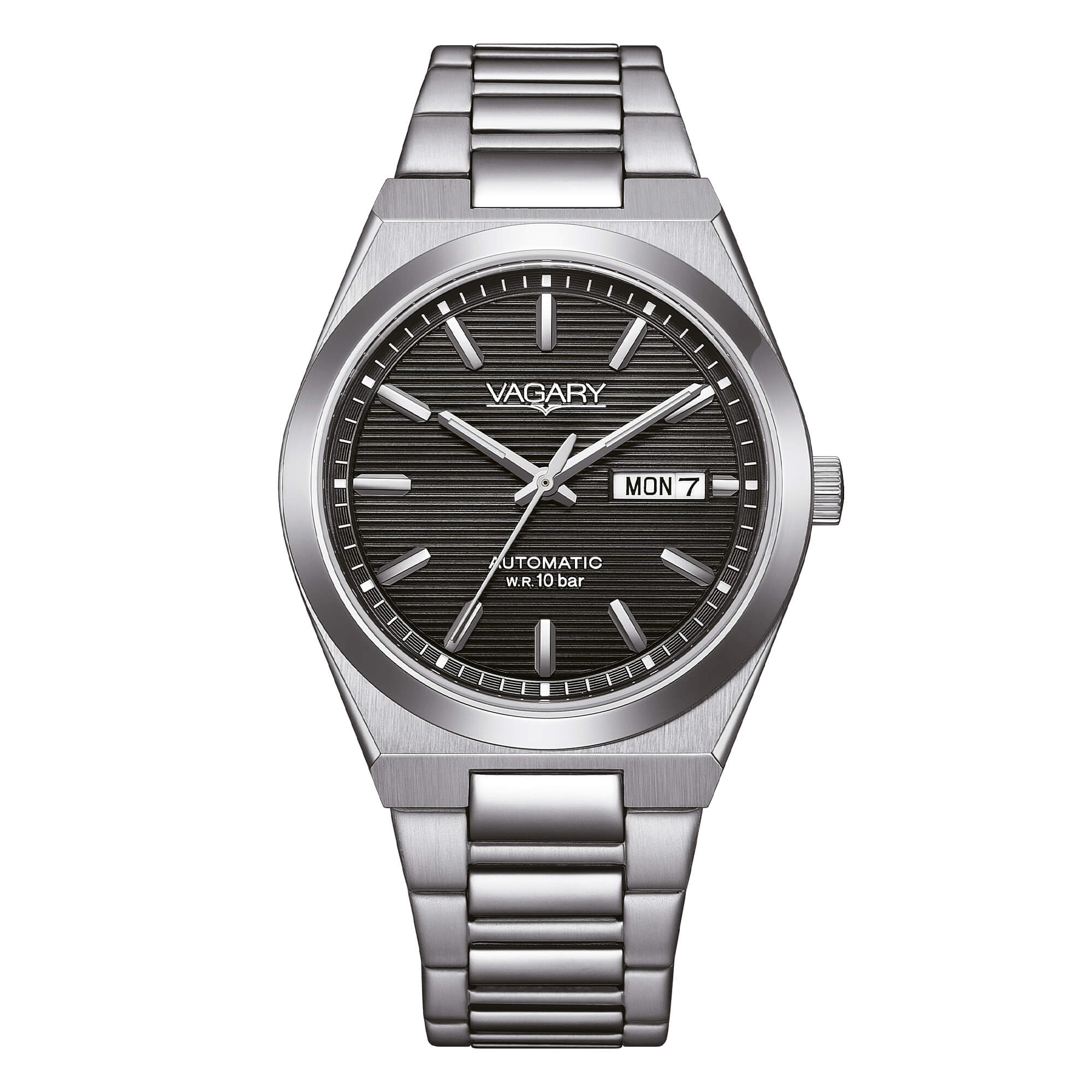 Gioielleria De Santis VAGARY  Collezione  G.Matic 101 QUADRANTE NERO mm 37