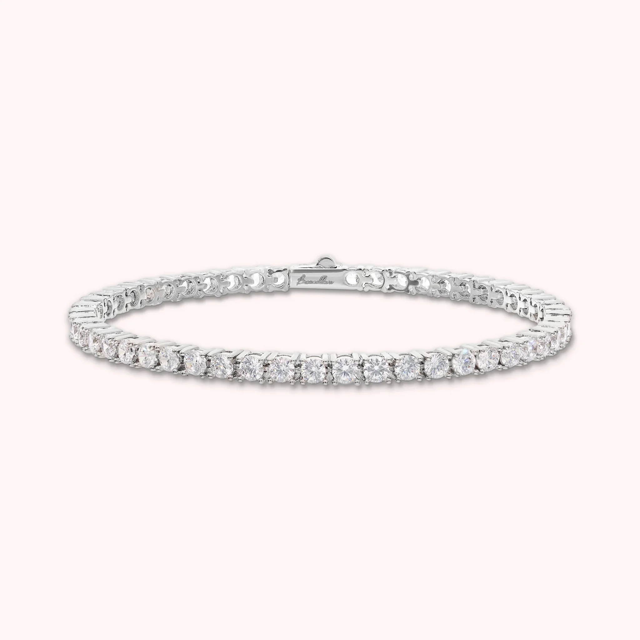 Gioielleria De Santis BRONZALLURE Bracciale Tennis Glow con Cubic Zirconia Tonde