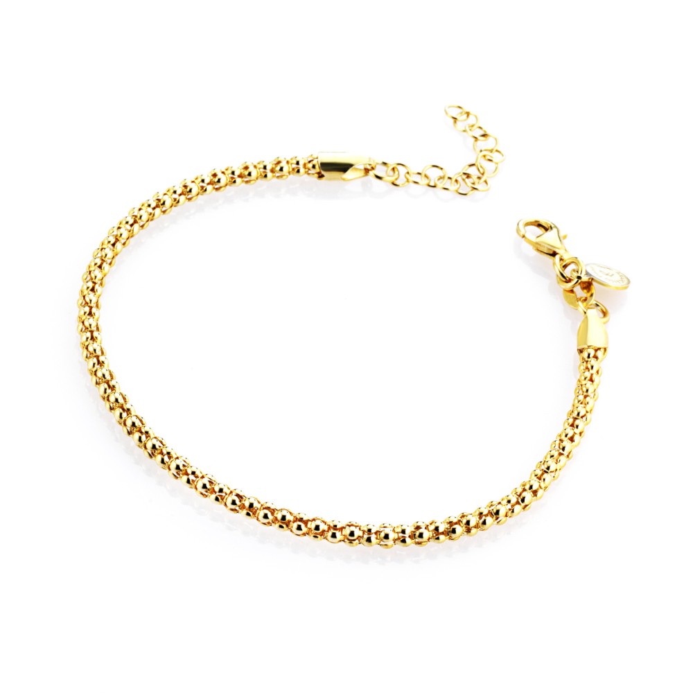 Gioielleria De Santis MARCELLO PANE Bracciale alveare – Petite Boules GIALLO