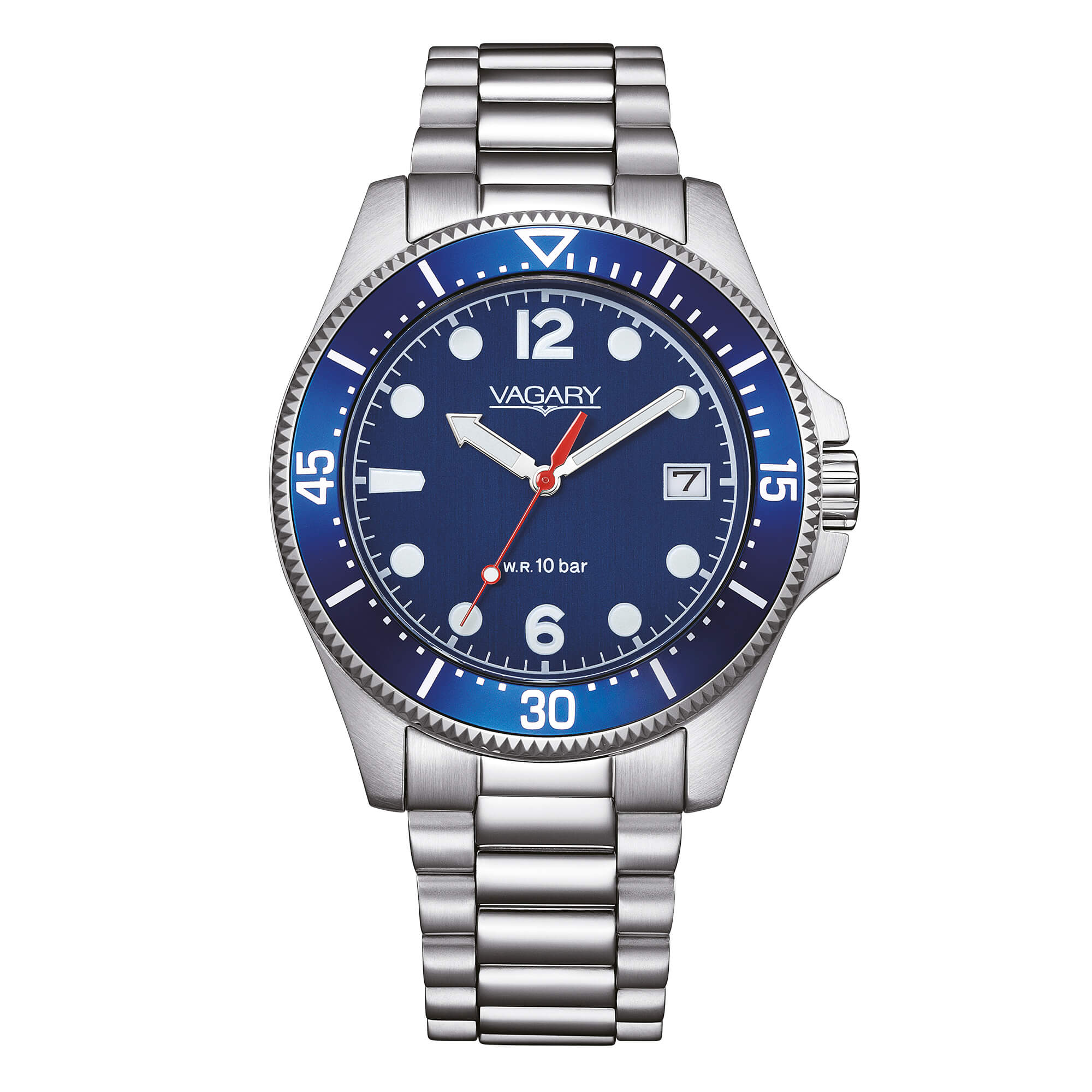 Gioielleria De Santis VAGARY  Collezione Aqua39  Solo tempo BLUE