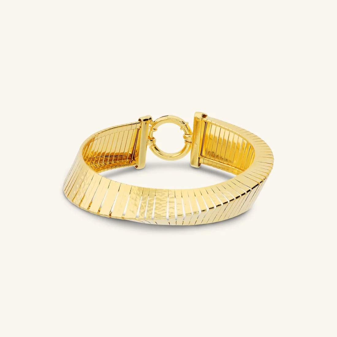 Gioielleria De Santis ETRUSCA GIOIELLI  Bracciale Cleopatra Ritorto Martellato