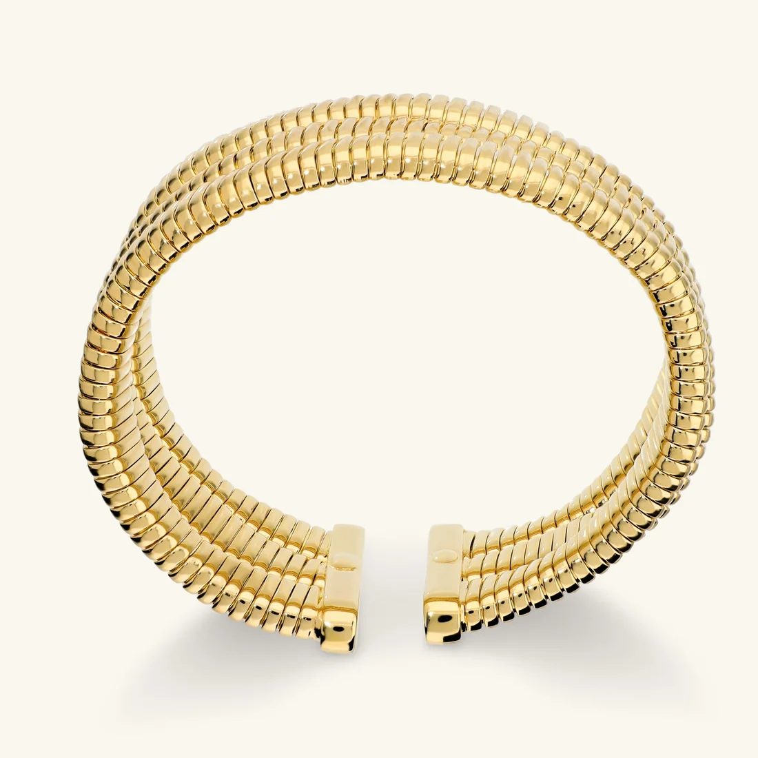 Gioielleria De Santis ETRUSCA GIOIELLI  Bracciale Tubogas Effetto Onda