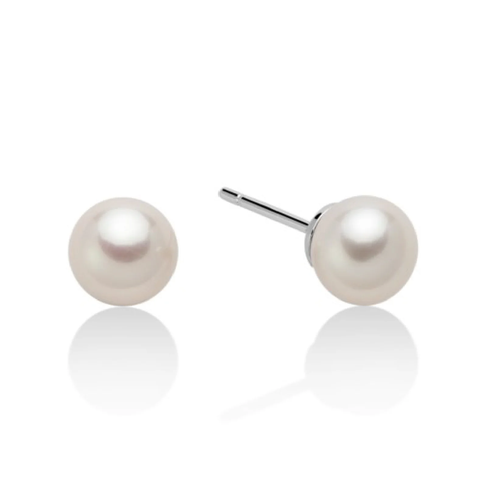 Gioielleria De Santis MILUNA  Orecchini lobo da donna Miluna in oro bianco 18kt con perle PPN885BMV3