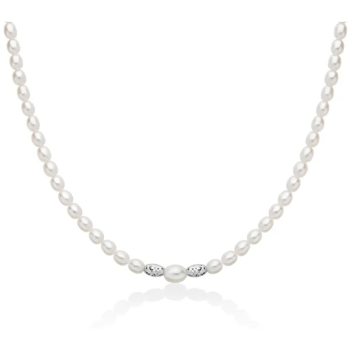 Gioielleria De Santis MILUNA Collana Donna Pepite di Perle PCL6932B