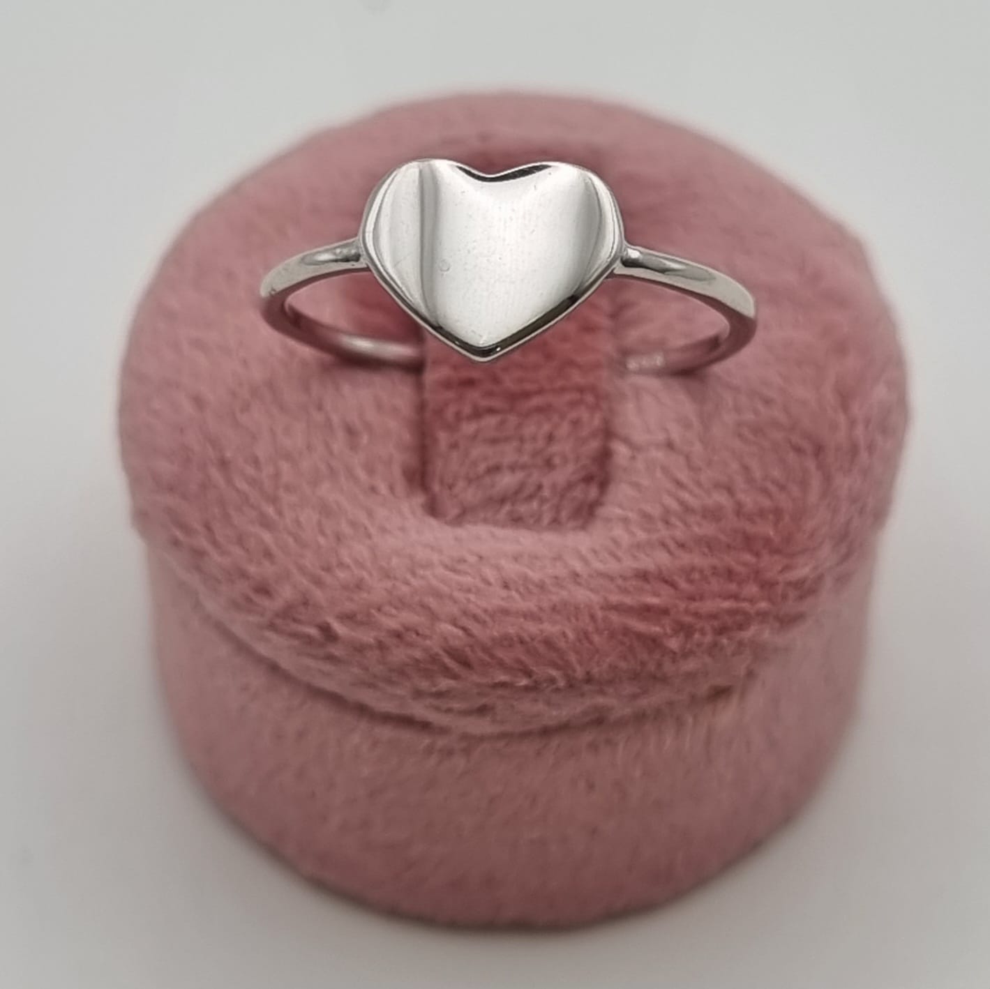 Gioielleria De Santis Anello da donna in oro bianco 750 con cuore