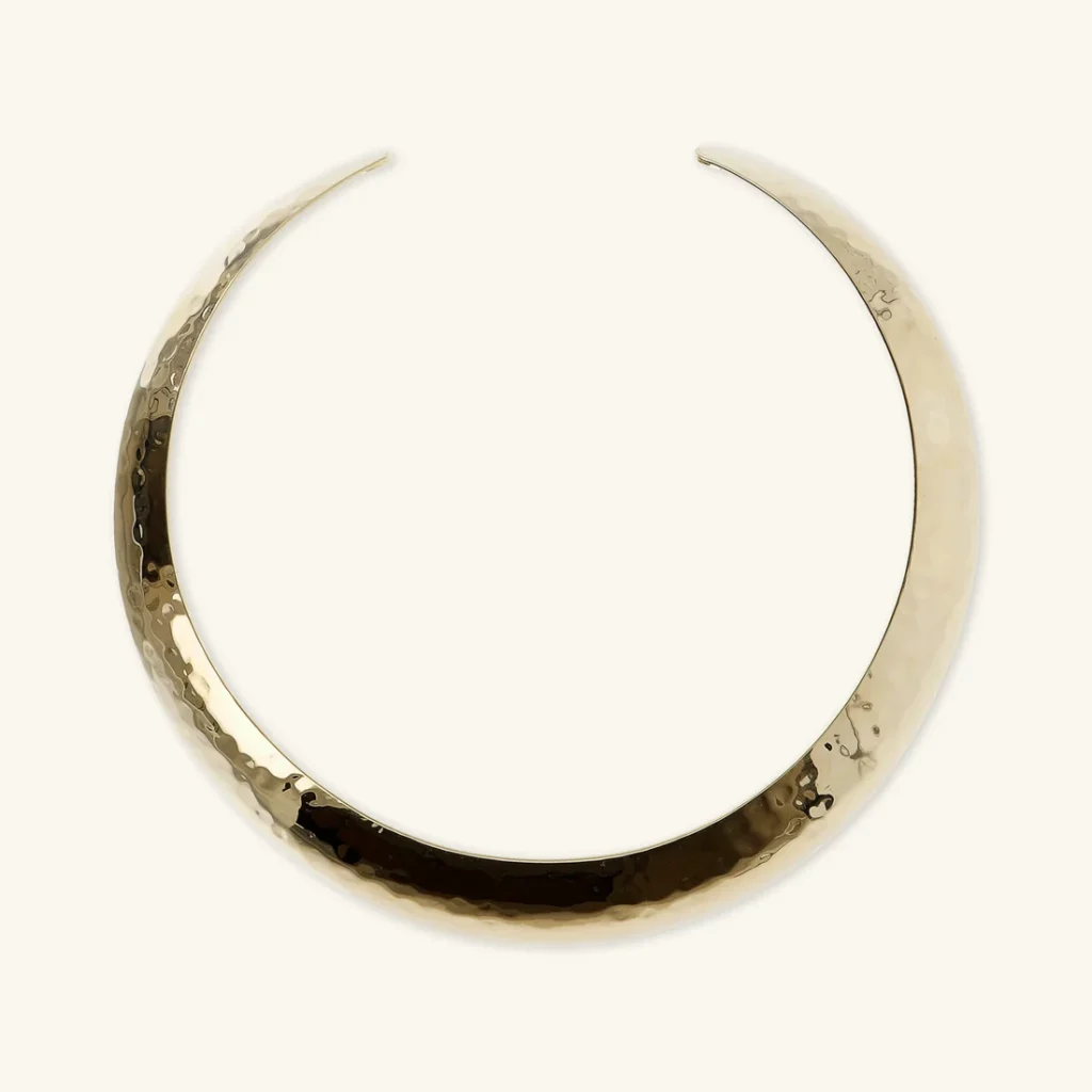 Gioielleria De Santis ETRUSCA Collana Choker Martellata