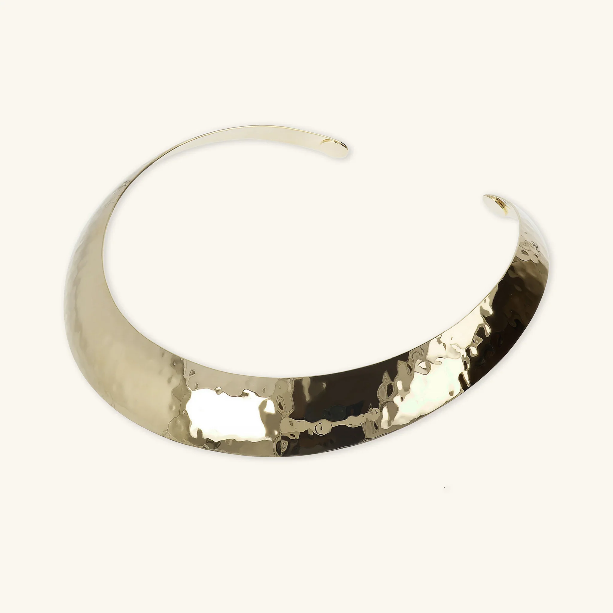 ETRUSCA Collana Choker Martellata - immagine 2